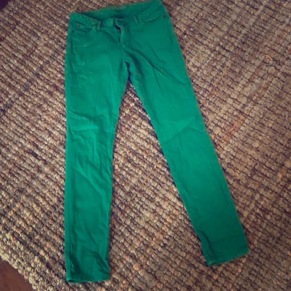 🌵Michael Kors Green Denim Jeans